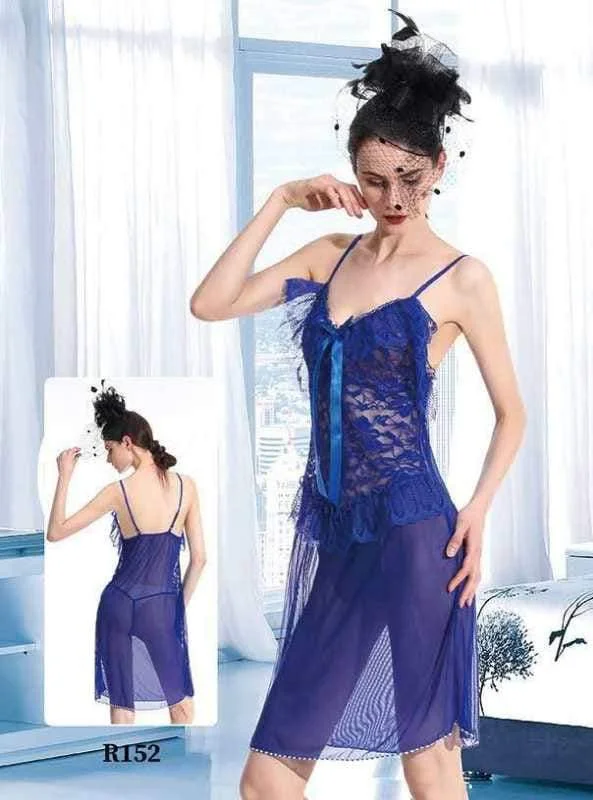 Apratim Short Romantic  Nighty For Women - R152 Budget-friendly pajama sets