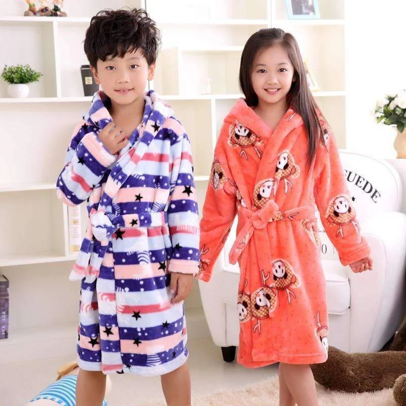 Baby Clothes Children Bathrobes Kids Robes Romantic Bridal Set