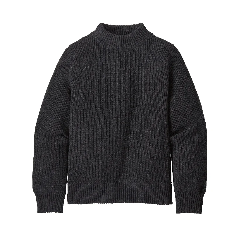 W's Off Country Mock Neck Wool sweaters