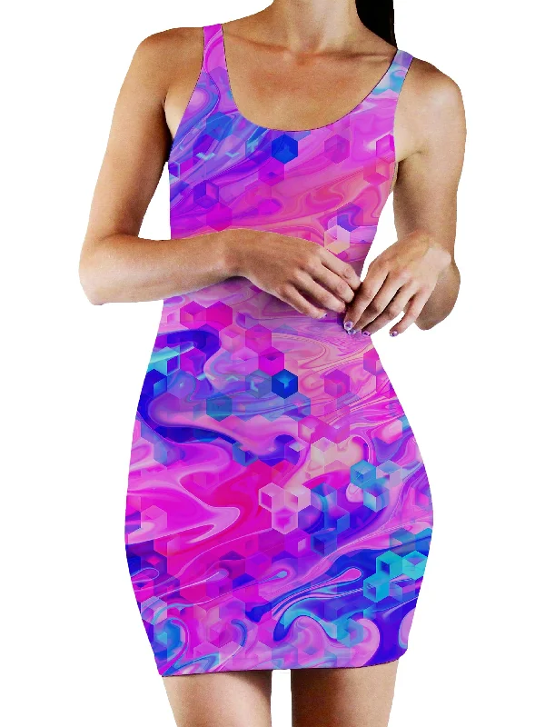 Cotton Candy Wash Bodycon Mini Dress Women's trendy mini dresses sale