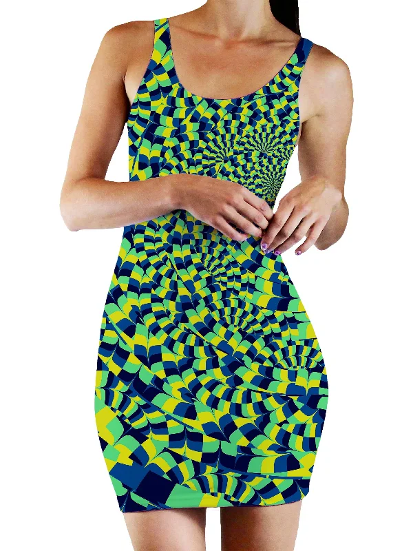 Green Portal Bodycon Mini Dress Red carpet mini dresses