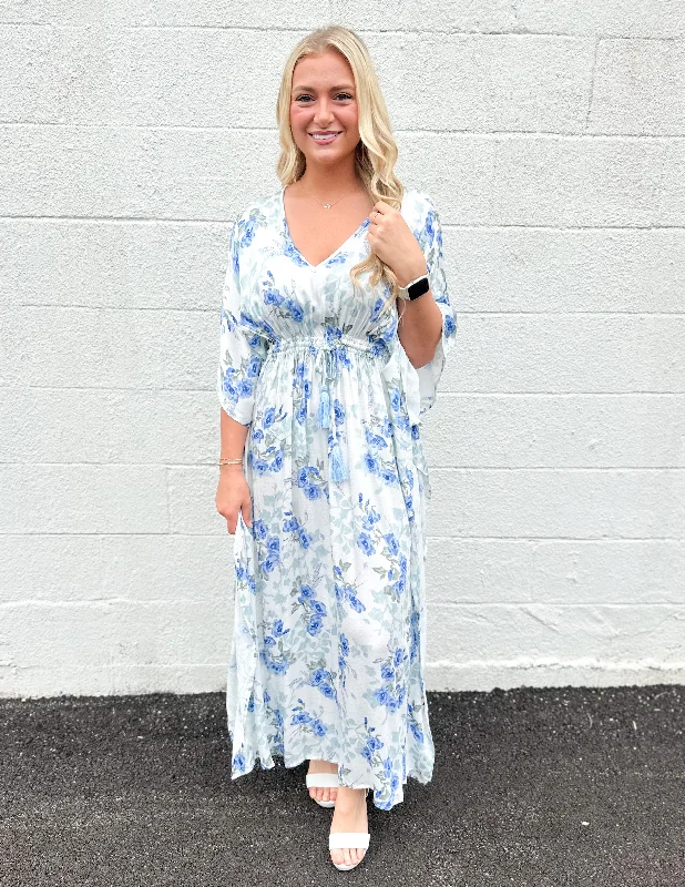 Away Tonight Floral Maxi Dress Boohoo maxi dresses