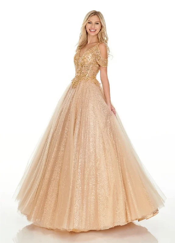 Rachel Allan Long Ball Gown Prom Dress Women's trendy party dresses sale