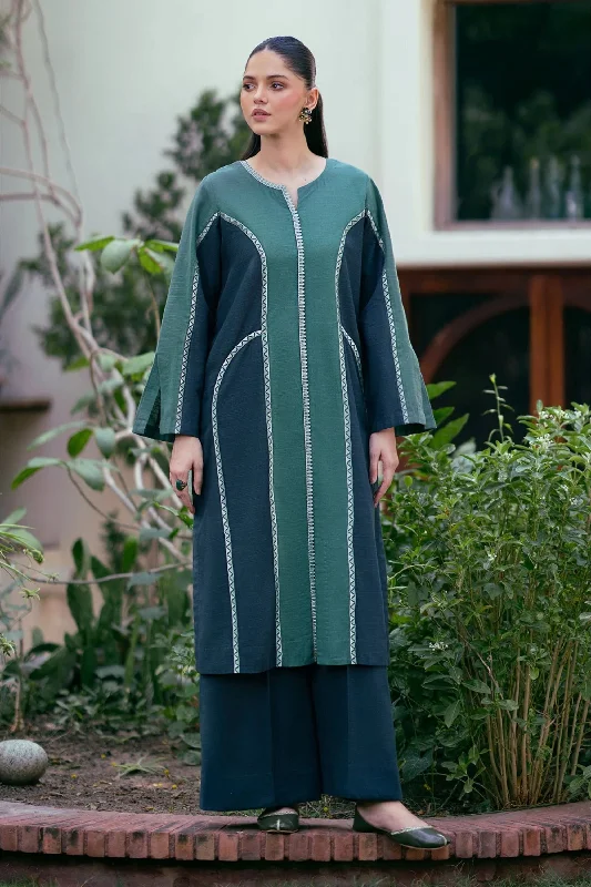 Blue Khadar 2pc Readymade Suit Spring unclassified dresses