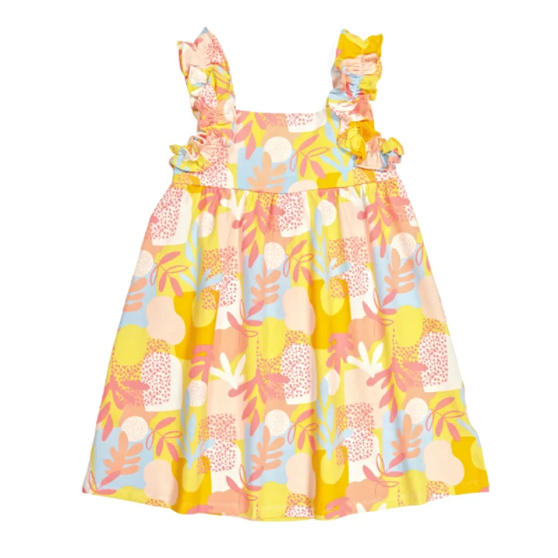 Cynthia Rowley Toddler Girls Cinched Ruffle Strap Dress Stylish unclassified dresses