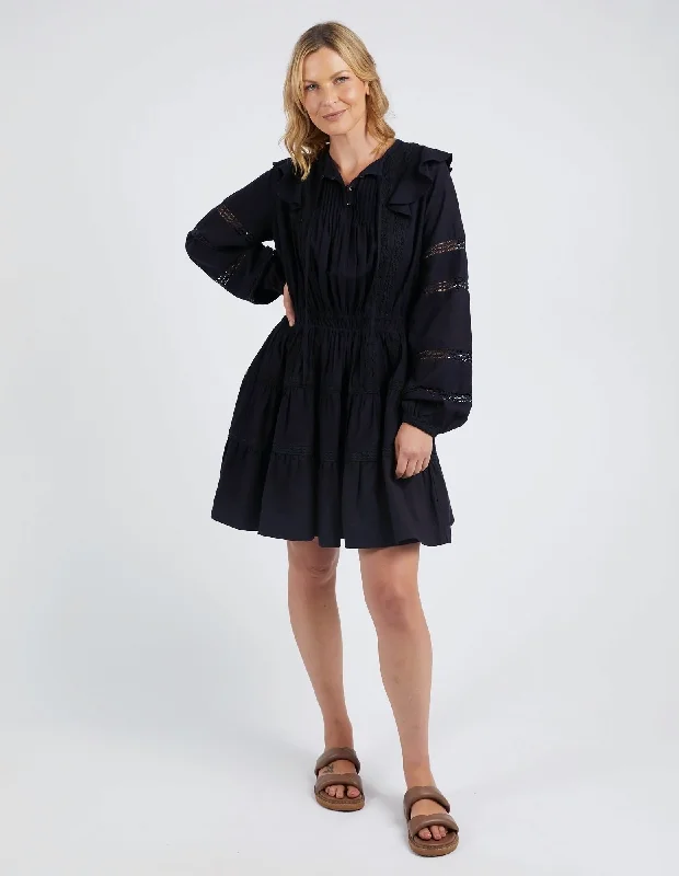 Elm Bonnie Dress Black Holiday unclassified dresses