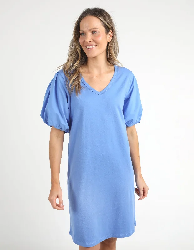 Elm Joy Dress Cerulean Blue Wedding guest unclassified dresses