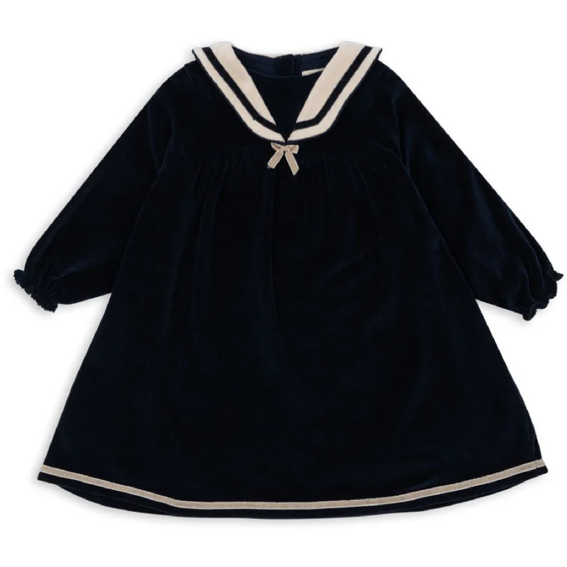 Konges Sløjd Navy Blazer Matelot Dress Gots Holiday unclassified dresses