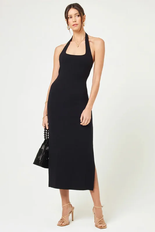 L SPACE | London Dress- Black Elegant evening unclassified dresses