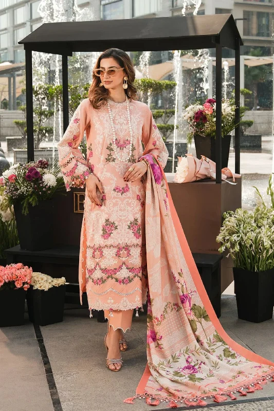 Peach Khadar 3PC Outfit Sexy unclassified dresses