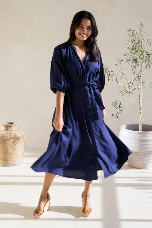 PQ Collection Athena Dress Navy Cocktail unclassified dresses