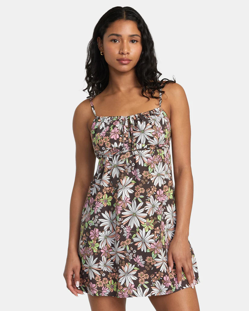 RVCA HILLSIDE DRESS - JAVA Short unclassified dresses