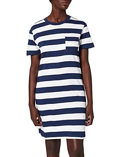 Women's Ladies Stripe Boxy Tee Dress | Original Brand Holiday unclassified dresses