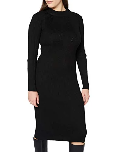 Women's Plated Lynn Mock Slim Casual Dress Comfortable unclassified dresses